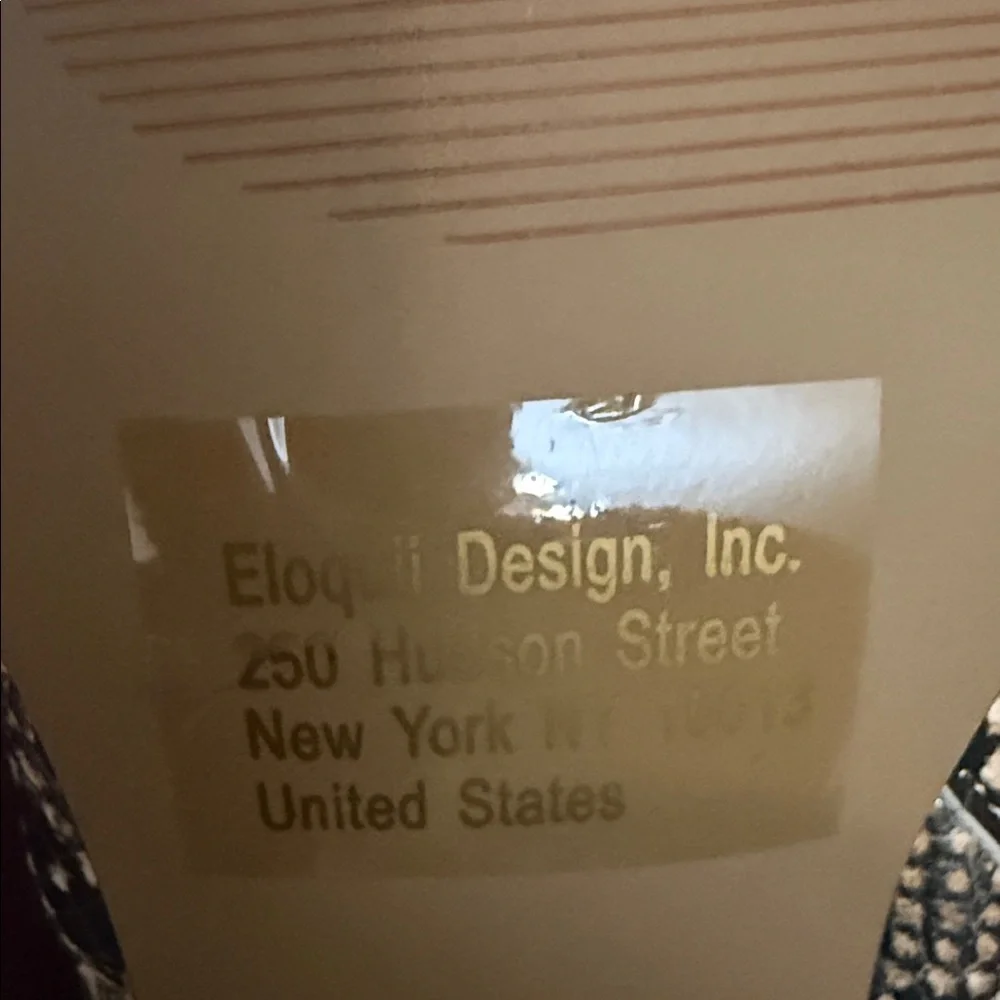 Eloquii Chic Snakeskin Print Boots Knee High Wide Calf 
Size 12W - Picture 12 of 12